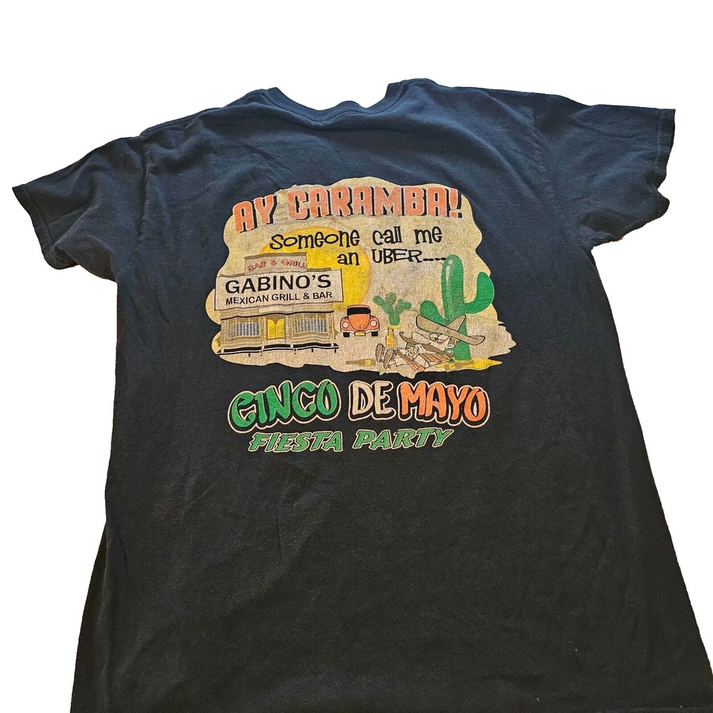 Cinco De MayoFiesta Party Unisex T-Shirt SZ M Casual Travel Comfy